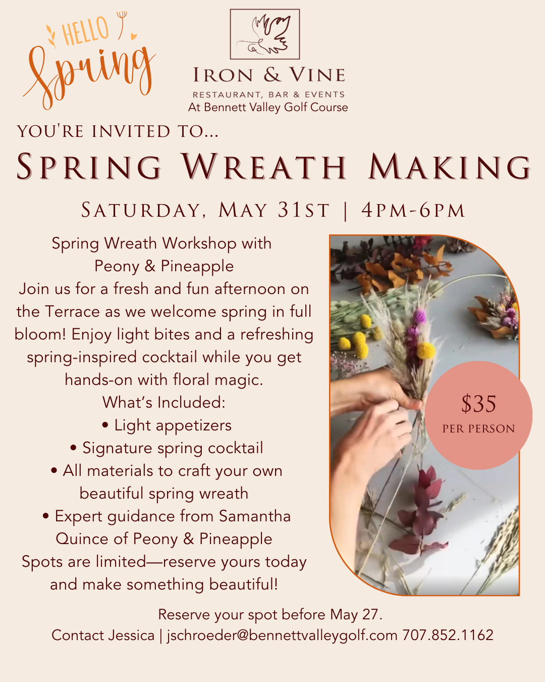 spring wreath