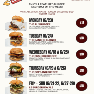 burger week