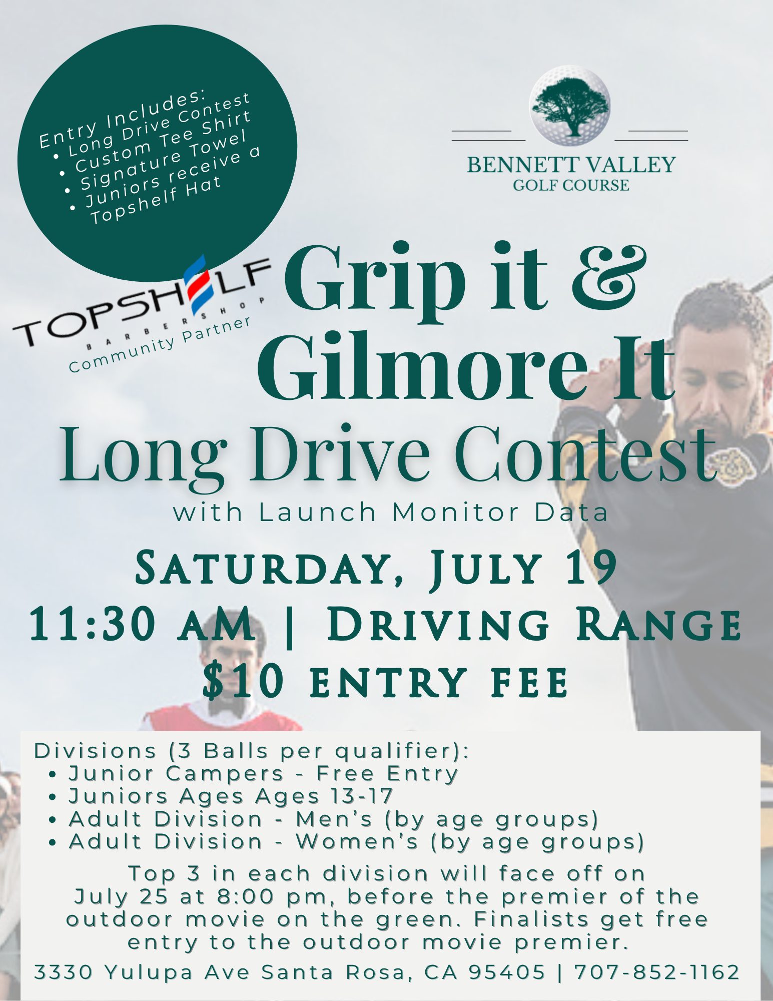 long drive contest
