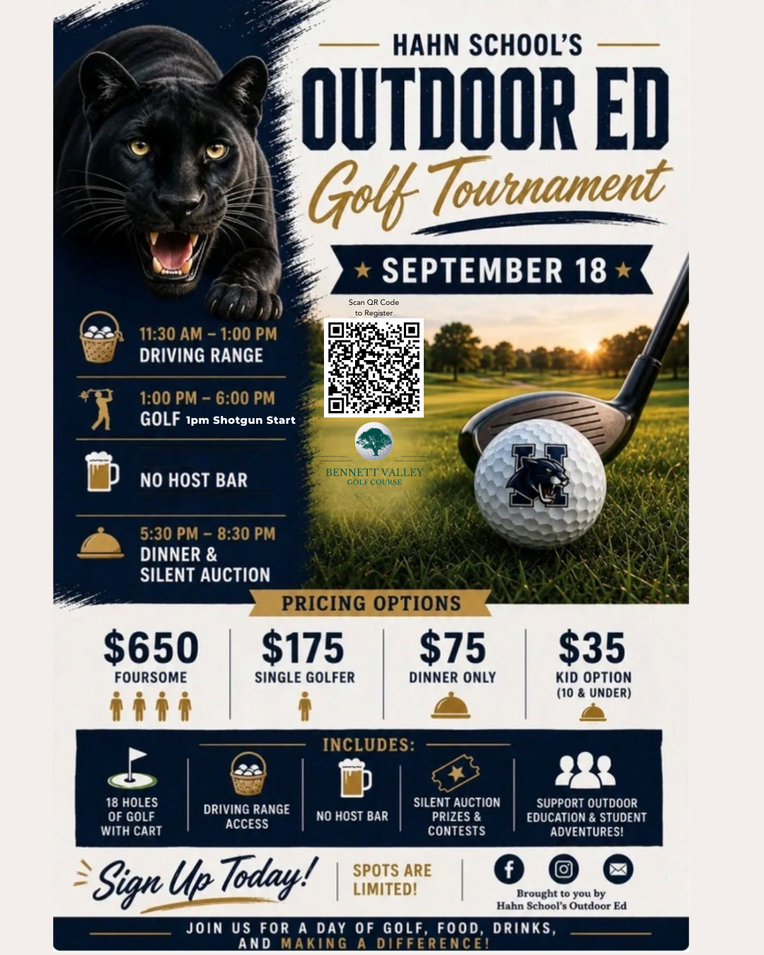 charity golf