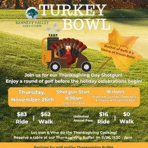 thanksgiving golf